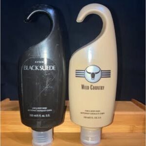 2 pack Avon Men's Hair and Body Wash